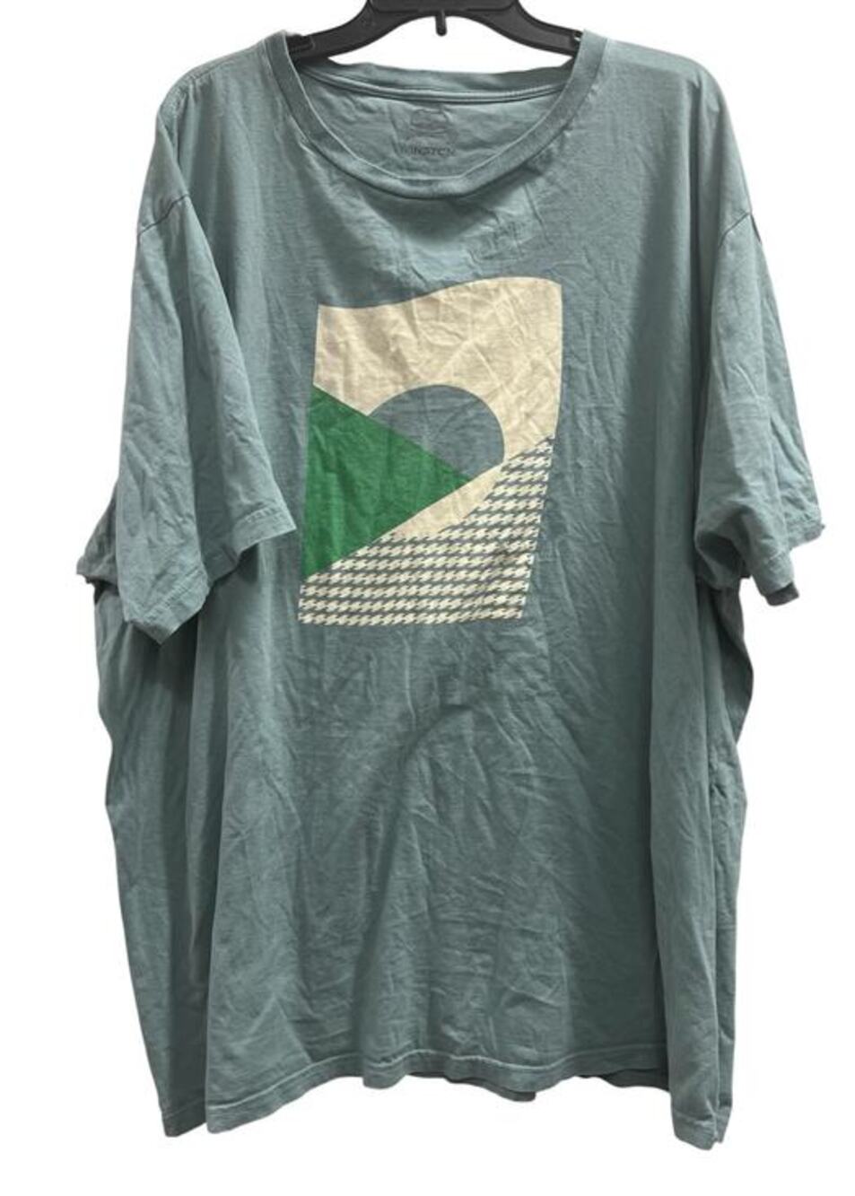 Winston sea foam blue green graphic tee big & tall sx 5X XXXXXL